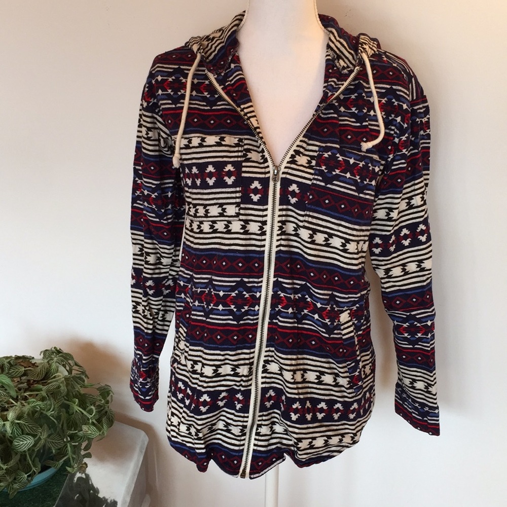 Flannel Zip Up-never Worn!!